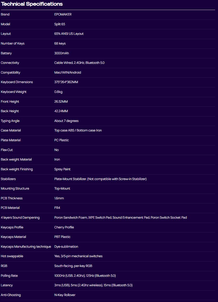 specifiche tecniche 345b7