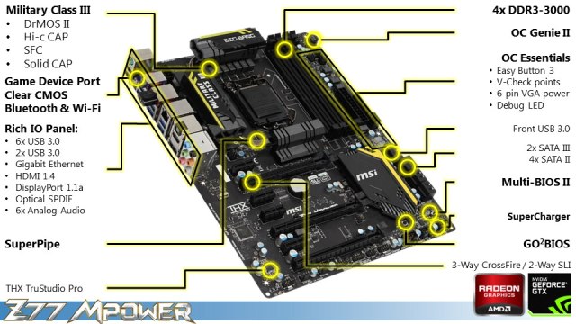 MSI z77 mpower